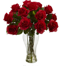 Load image into Gallery viewer, Roses with Vase